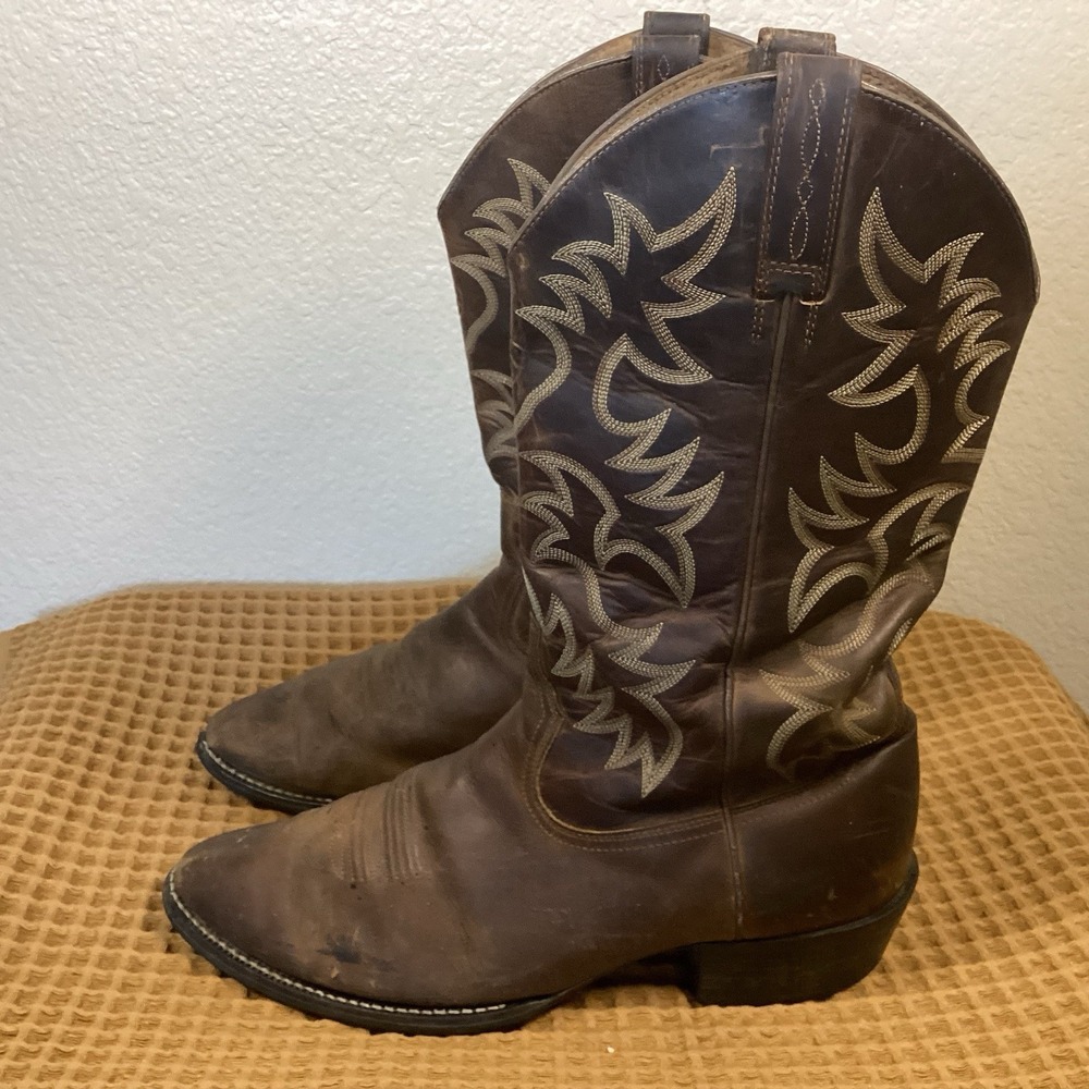 Ariat Heritage Western Boots Mens Sz 13 D 10002204 Distressed Brown